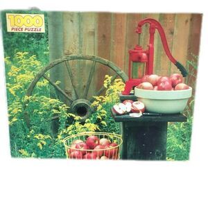 Golden 4777-48 Apple Still Life 1000 Piece Jigsaw Puzzle Complete 21.5" x 27.5"